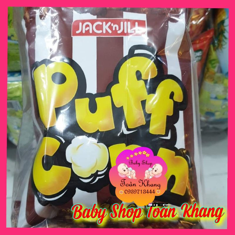 TÚI 10 GÓI SNACK BẮP RANG BƠ JACK JILL 45GRAM