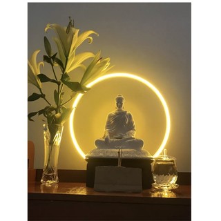 vòng đèn neon led 25cm ( có kèm theo nguồn )