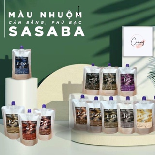 Nhuộm Phủ Bạc Thời Trang Sasaba 450ml - Nhiều Mã Màu Giá Tốt Nhất