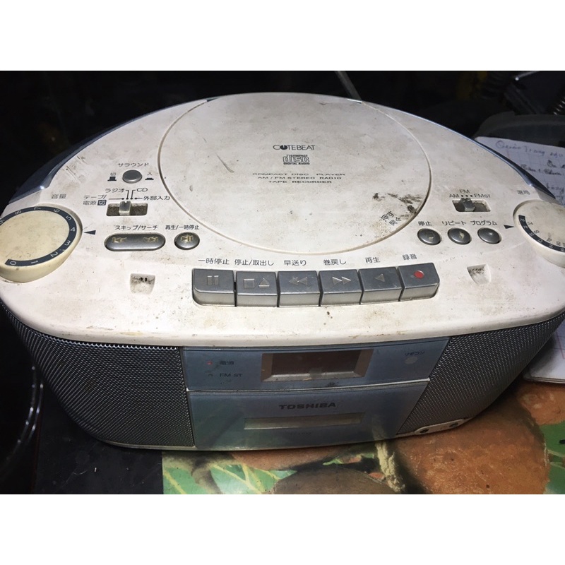 Đài CD RADIO CASSETTE TOSHIBA