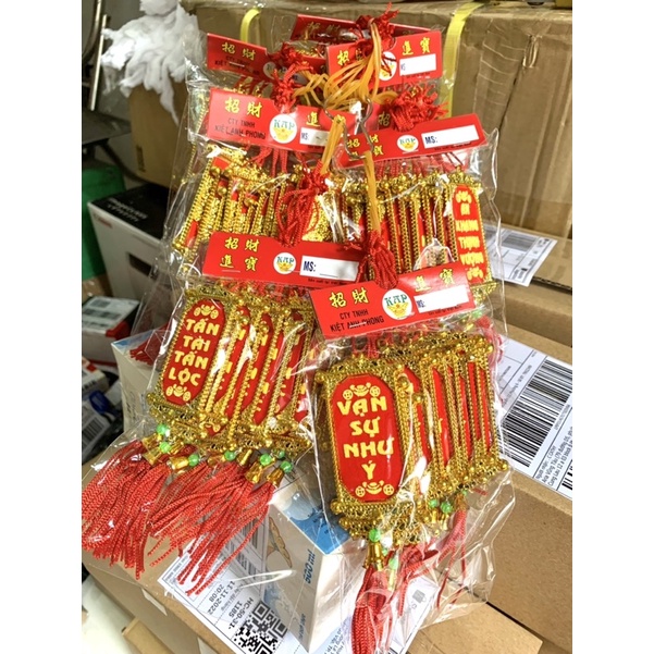 [combo 5 dây] dây treo xi vàng trưng Tết