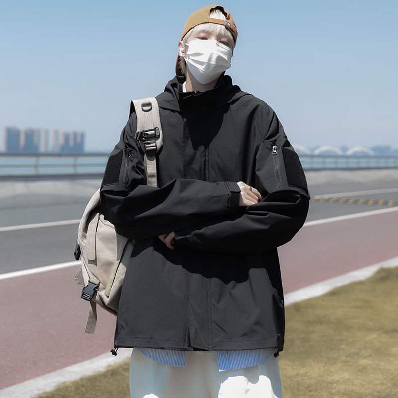 ÁO KHOÁC GIÓ HÀN QUỐC UNISEX NAM NỮ