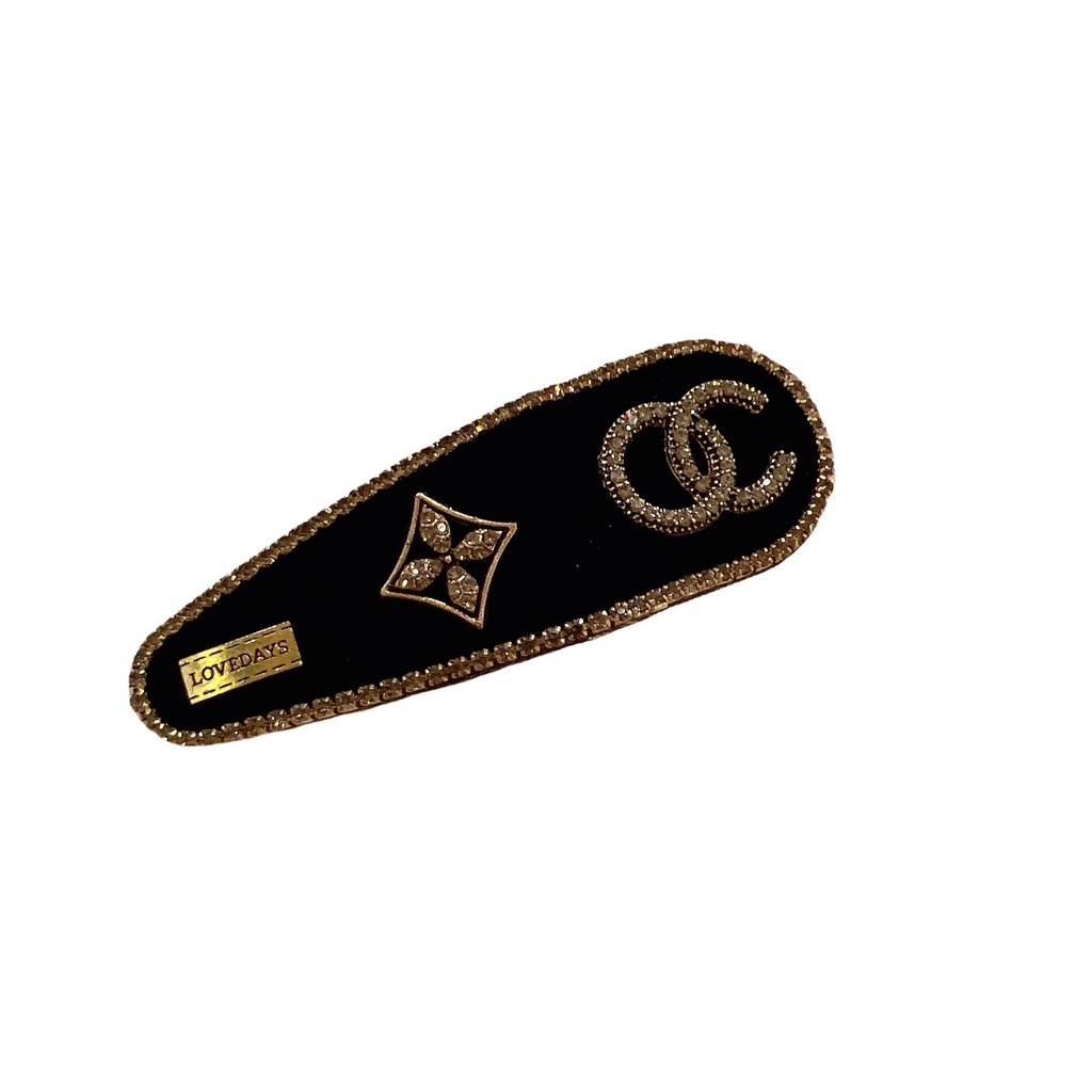 Kẹp Tóc Nơ Đính Đá Phong Cách Hàn Quốc