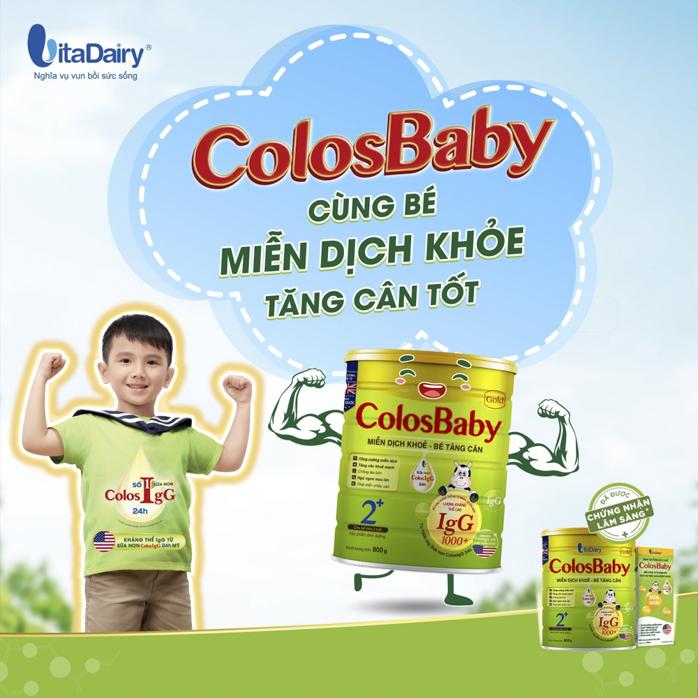 Sữa Colosbaby Gold 2+ 800g