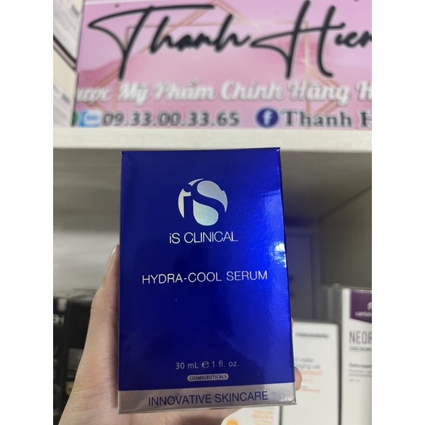 Serum cấp nước, làm dịu và phục hồi da tổn thương B5 + HA iS Clinical Hydra Cool