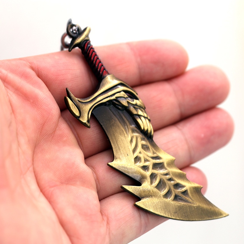 Mới Móc Khóa Kim Loại Hình Khiên Game God of War 5