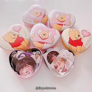 Sổ/ bookmark/ stickers gấu Pooh Daiso Hàn | Tiny Strawee