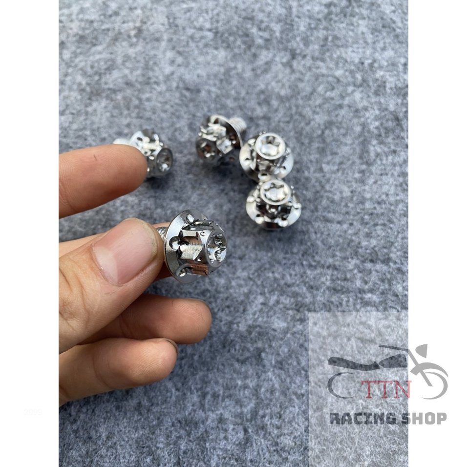 Ốc Chân Kính Salaya Inox304 Siêu Sáng Không Gỉ Sét