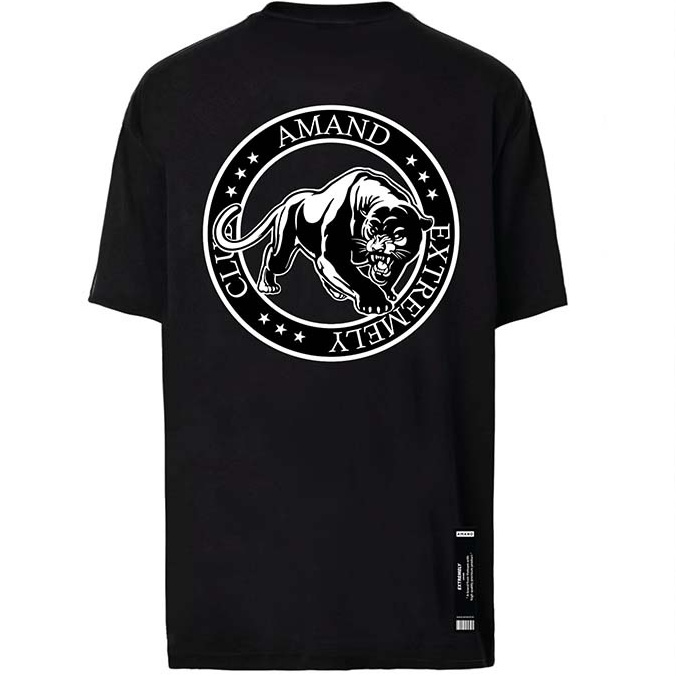 Áo Phông Amand unisex Modern Basic T-Shirt - Black