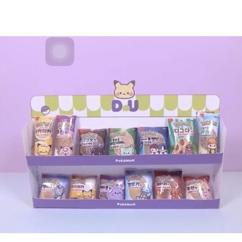 Squishy giấy bánh pokemon mini