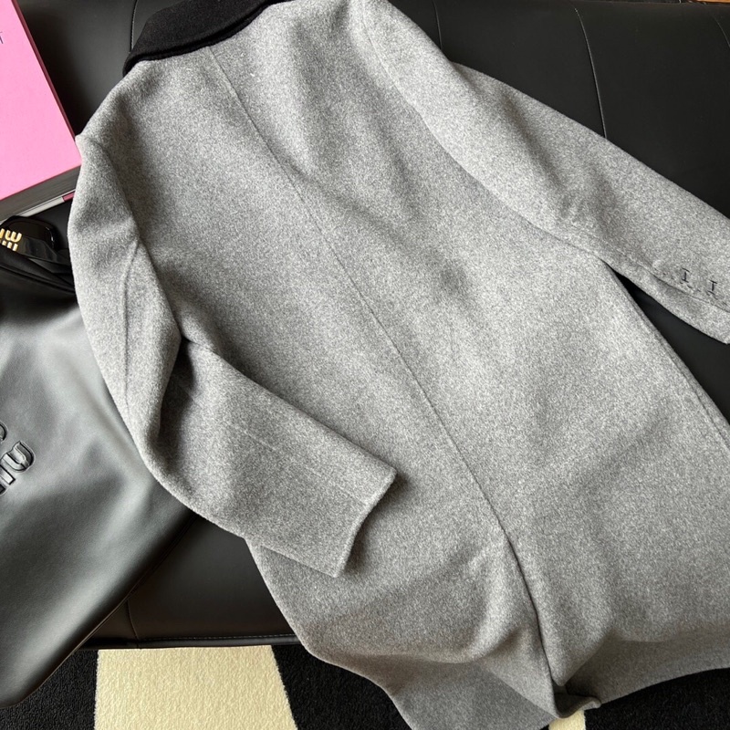 Áo khoác dạ dáng dài phong cách hàn quốc cao cấp Maison Margiela MM6