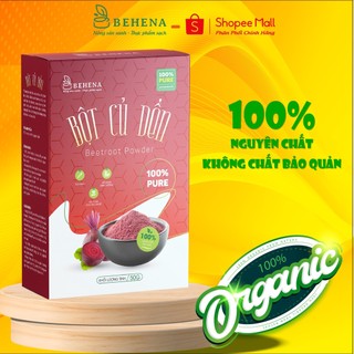 Bột củ dền behena 50g tạo màu đỏ tự nhiên, nguyên liệu thực phẩm, làm bánh