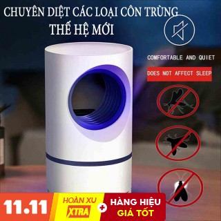 Máy Bắt Muỗi Thông Minh Kiêm Đèn Ngủ - Đèn Bắt Côn Trùng Cổng USB Thông Minh