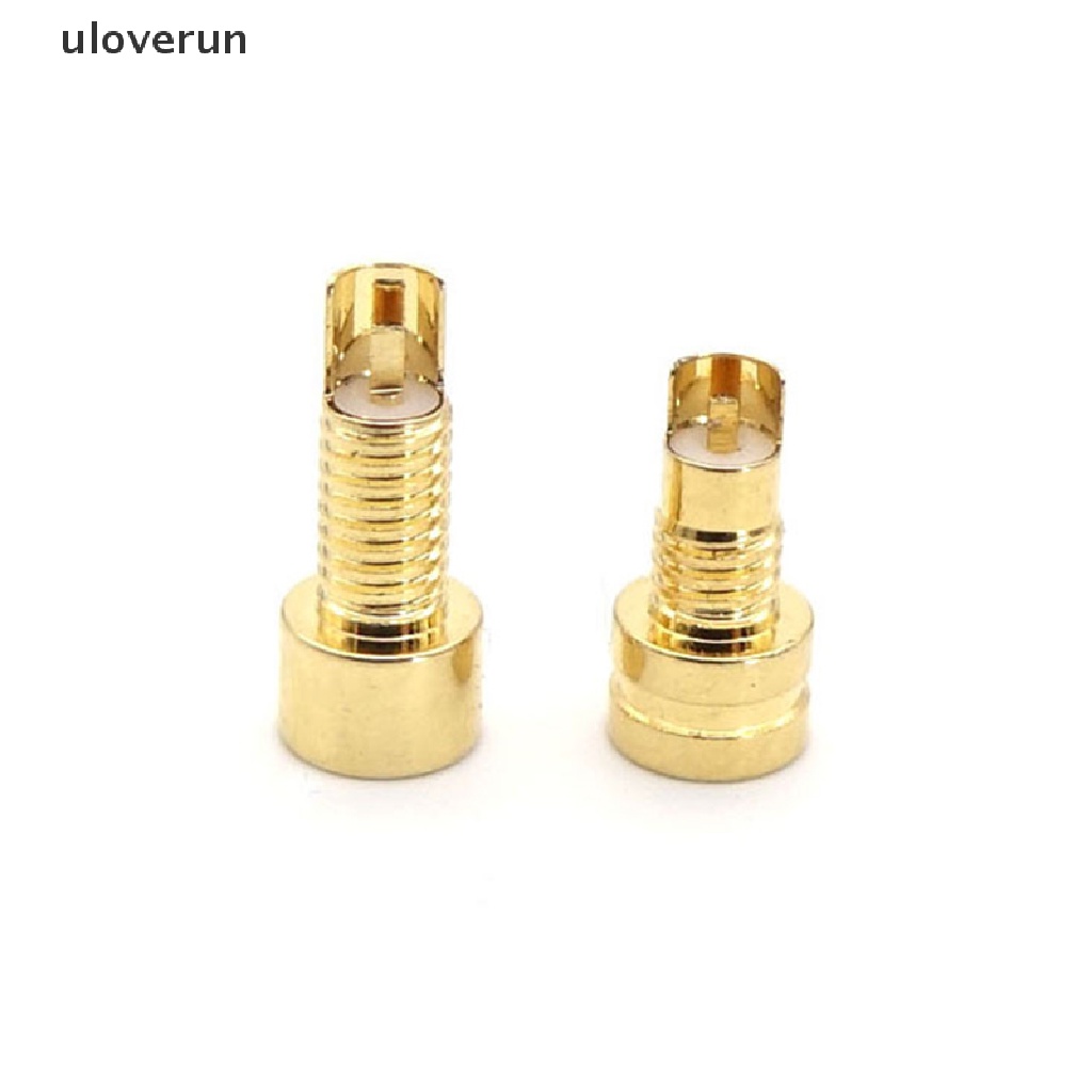 Uloverun Đầu Nối Dây Điện mmcx female Bằng Đồng Cho pin ie800 diy vn