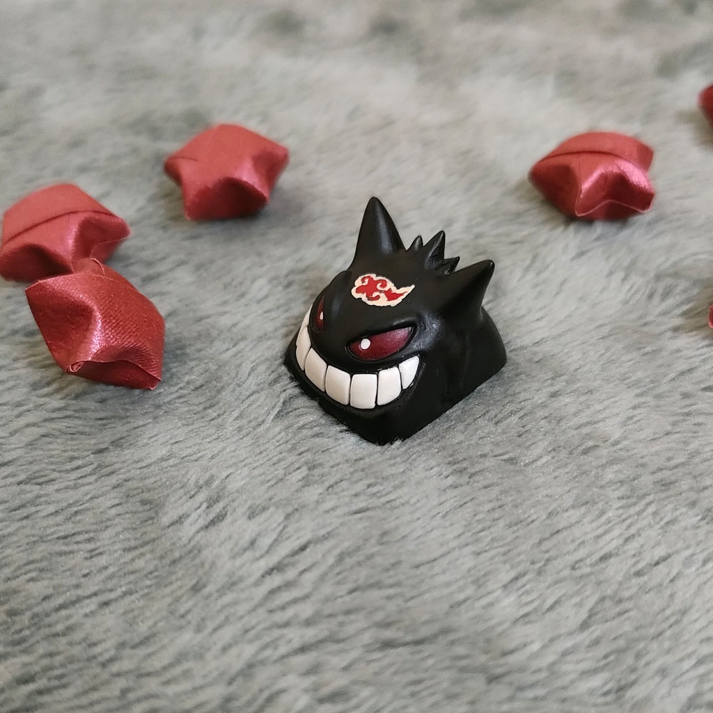 Nút bàn phím cơ artisan keycap gengar akatsuki