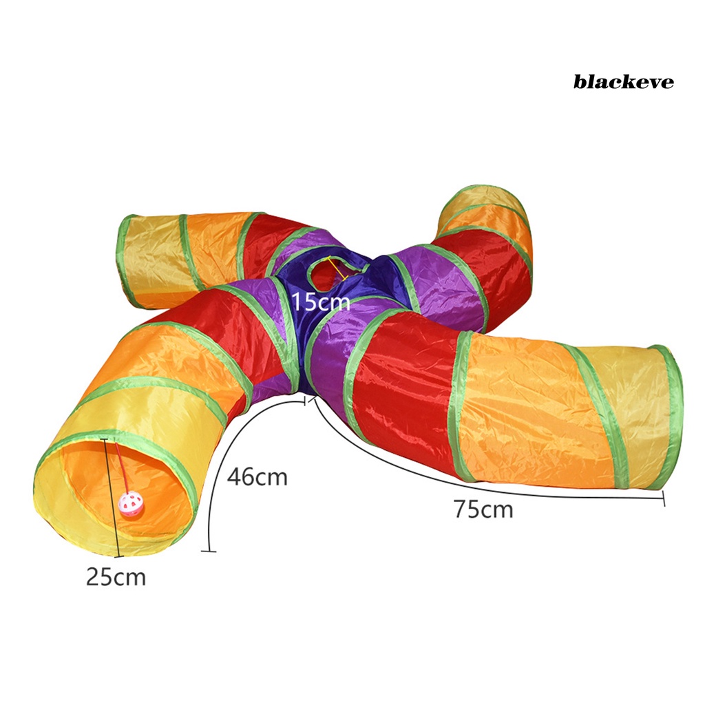 Đồ chơi đường hầm chữ s 4 chiều chống trầy xước chống cắn giảm căng thẳng - ảnh sản phẩm 6