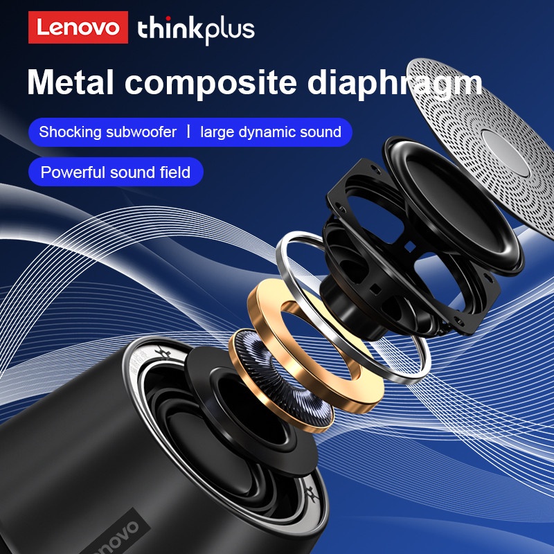 Loa bluetooth 5.0 LENOVO K3 PRO mini di động nhỏ gọn/ âm thanh siêu trầm chất lượng cao