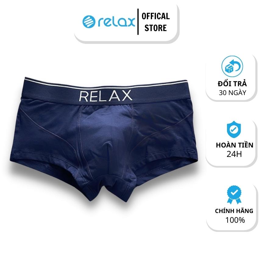 quần lót nam relax underwear cotton cao cấp chính hãng, quần lót đùi nam rltk49