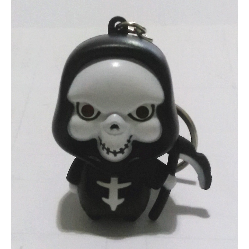 Móc khóa Ma-Móc khóa thần chết phát sáng đèn Led có âm thanh