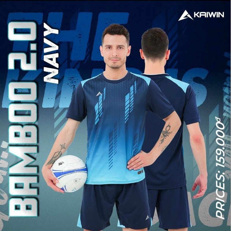 BỘ QUẦN ÁO BÓNG ĐÁ KAIWIN - BAMBOO 2.0
