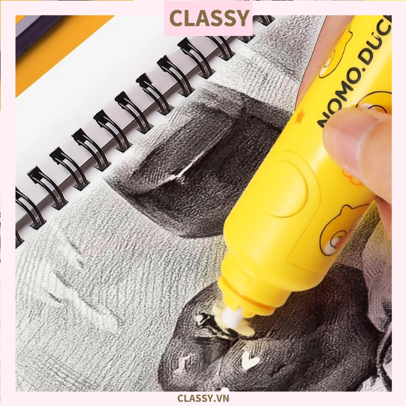 Hộp 40 Ruột Gôm tẩy Classy bằng điện thay thế 2.3mm 5mm Tẩy vịt Nomo Duck cute ngộ nghĩnh PK969
