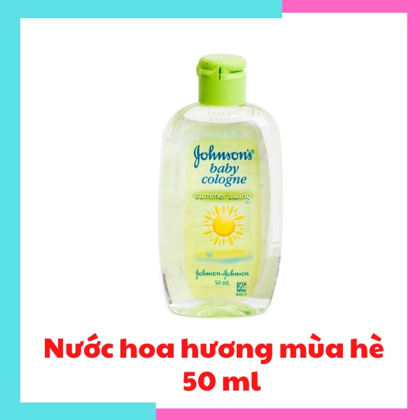 Nước hoa cho bé nước hoa trẻ em Johnson Baby dung tích 50ml - 125ml