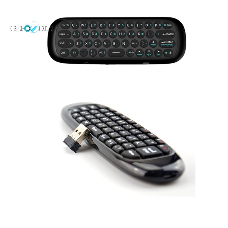 Bàn PhíM Mini TíCh HợP ChuộT Bay Không Dây Cho TV 9.0 8.1 Android TV Box / PC / TV Smart TV Mini 2.4G