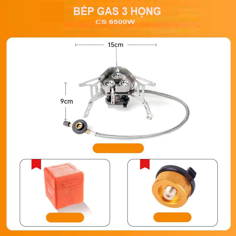 Bếp gas mini gấp gọn tiện lợi đa năng