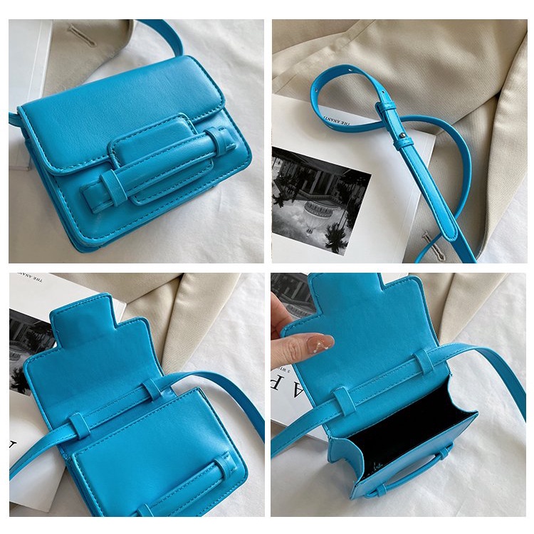 Túi Đeo Chéo Da Pu Thời Trang Hàn Cho Nữ