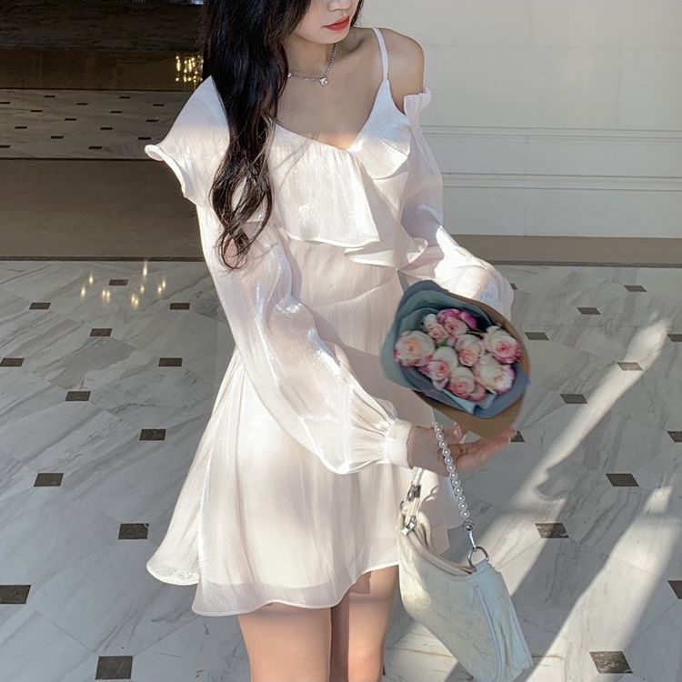 Đầm Hai Dây Mùa Xuân Hè 2022 Phong Cách Ngọt Ngào Siêu Nữ Tính