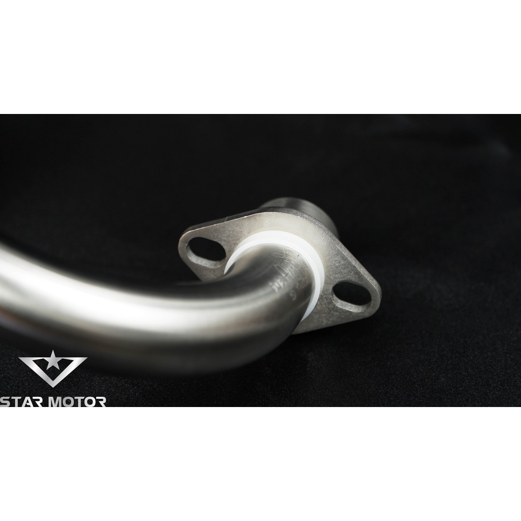 Cổ pô thòng inox 304 form thòng Wave 50, Wave 100, Wave 110