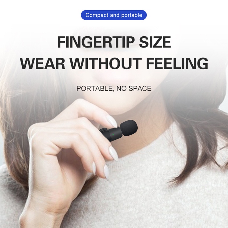 Micro Cài Áo Không Dây Mini Cho Điện Thoại Máy Tính