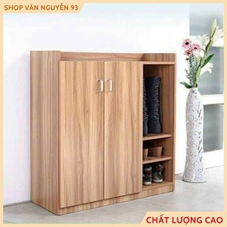 Kệ để giày dép bằng gỗ hai ngăn, kệ giày dép 5 tầng - tủ để giày thông minh nhiều ngăn chắc chắn, tiện dụng
