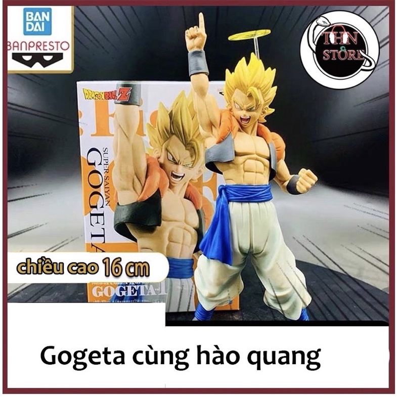 Mô hình chính hãng bandai Gogeta gold,blue newseal