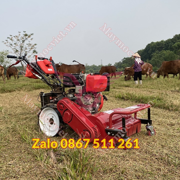 Tại Hà Nội tổng đại lý Máy quật cỏ trục băm Nhật Bản Kawasaki 12 mã lực