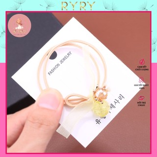 Dây Cột Tóc Nữ Ngọc Pha Lê Xinh Xắn