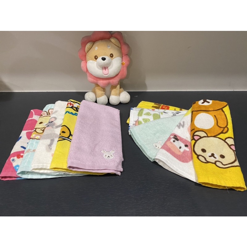 Khăn mặt cotton hình thú 25x50cm