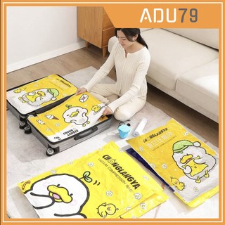 [FREESHIP ❤️] Túi Hút Chân Không - Máy Hút Chân Không Đựng Quần Áo, Chăn Màn Mền, Gọn Gàng, Chống Mốc - Hình Vịt TANGDAO