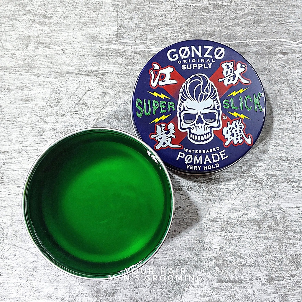 Pomade tạo kiểu GONZO SUPER SLICK POMADE - 130g | Heavy Hold