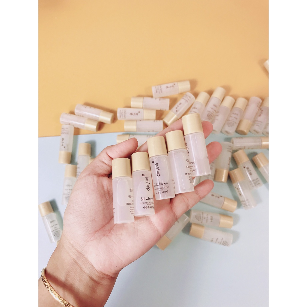 Mẫu mới nhất - Nước hoa hồng Sulwhasoo Essential Perfecting Water cân bằng cho da nhạy cảm chai 5ml