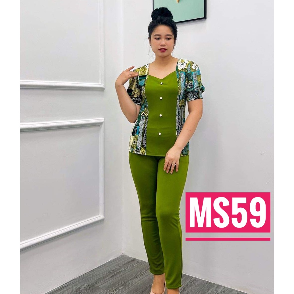 Đồ bộ trung niên dài thun solen loại 1