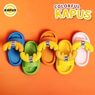 【Kapus】 Dép Xỏ Ngón Bằng EVA Chống Nước Chống Trượt Dễ Thương Đi Trong Nhà Cho Bé