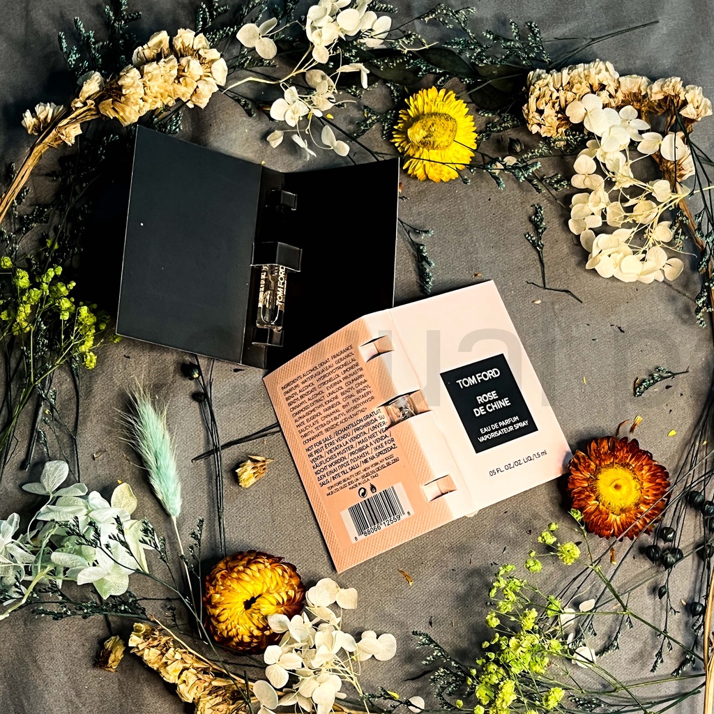 Chai nước hoa trung tính 1.5ml - Tom Ford Rose de Chine