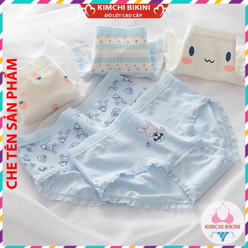 Quan chip nu mẫu mã đa dạng nhiều màu sắc chị em tha hồ chọn KIMCHIBIKINI nội y dễ thương QL004