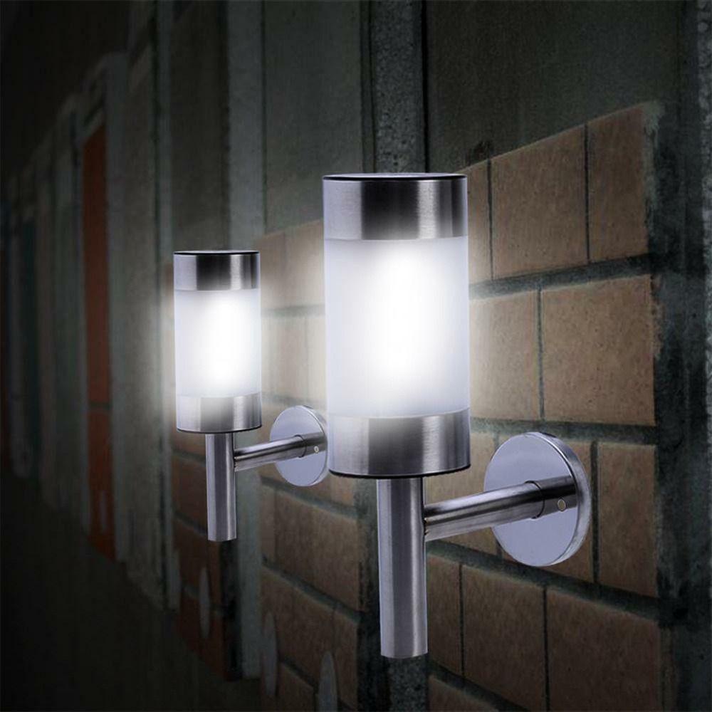 Set 2 Đèn LED Hàng Rào Sử Dụng Năng Lượng Mặt Trời