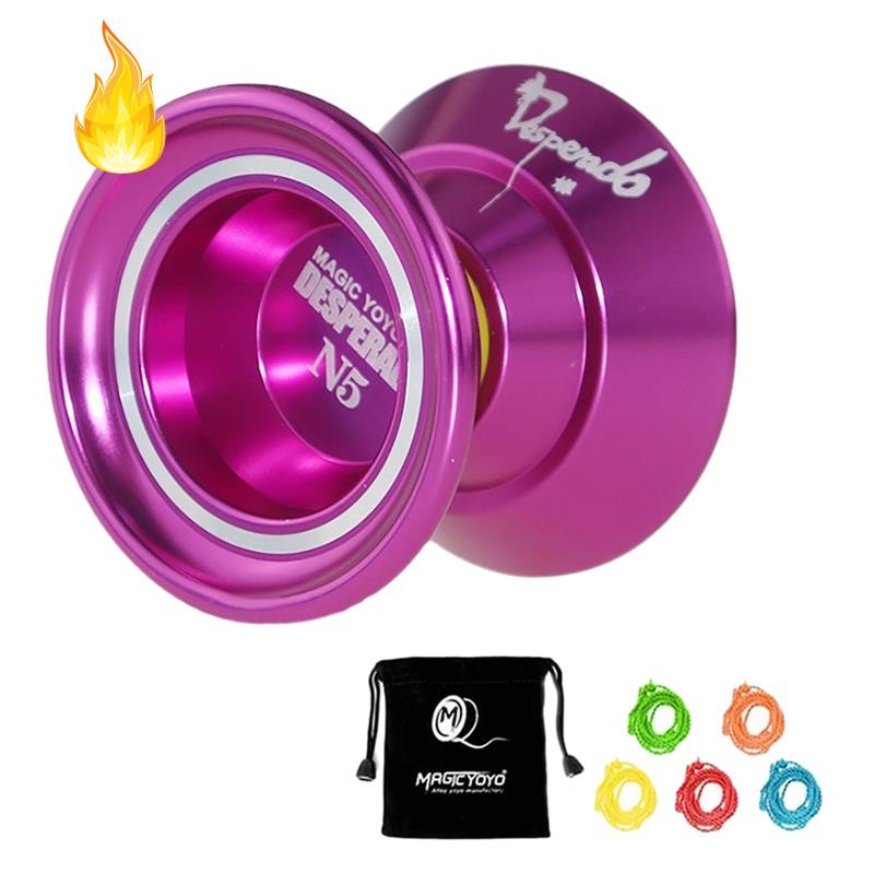 Đồ Chơi Yoyo 8 Bóng Bằng Hợp Kim Nhôm Có Dây Cho Trẻ Em