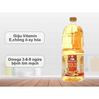 Dầu ăn cao cấp Meizan Gold can 2 lít