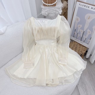 ĐẦM XẾP LY ĐÍNH NGỌC
