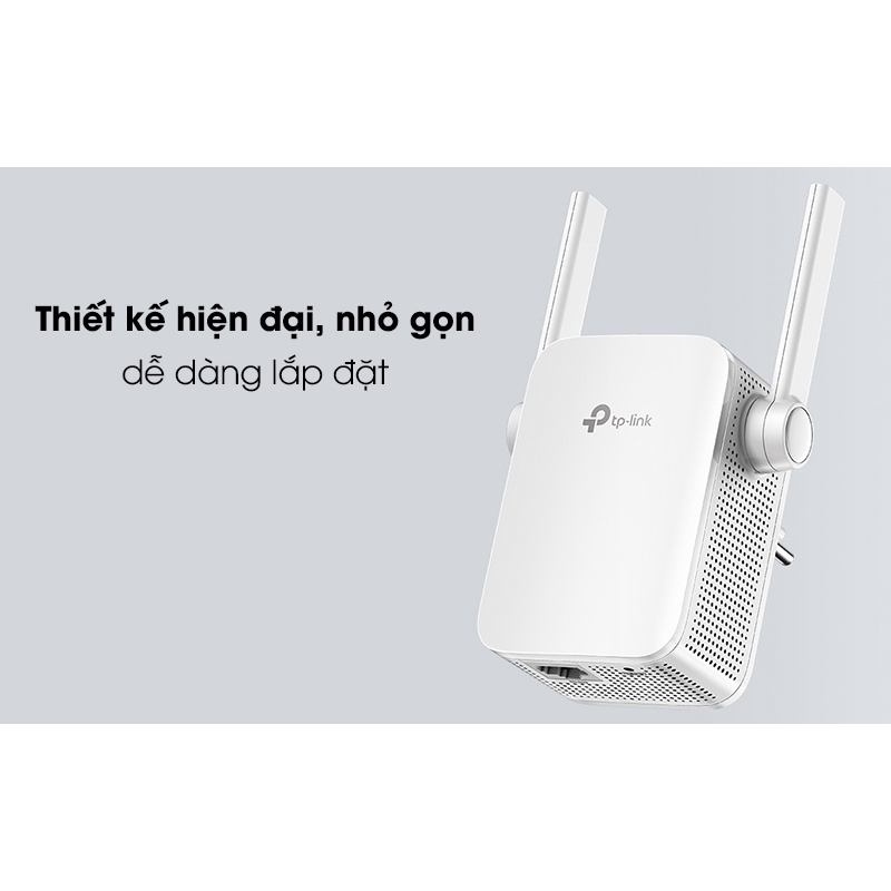 Bộ Mở Rộng Sóng Wifi TP-Link RE205 Băng Tần Kép, 2 RÂU, Xuyên tường Chuẩn AC 750Mbps- Hàng chính hãng | BigBuy360 - bigbuy360.vn