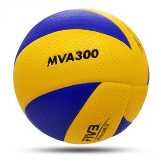  Quả Bóng Chuyền Da PVC Mikasa MVA300 - Bóng Chuyền Da Thi Đấu Chính Hãng + Tặng kim bơm túi lưới 